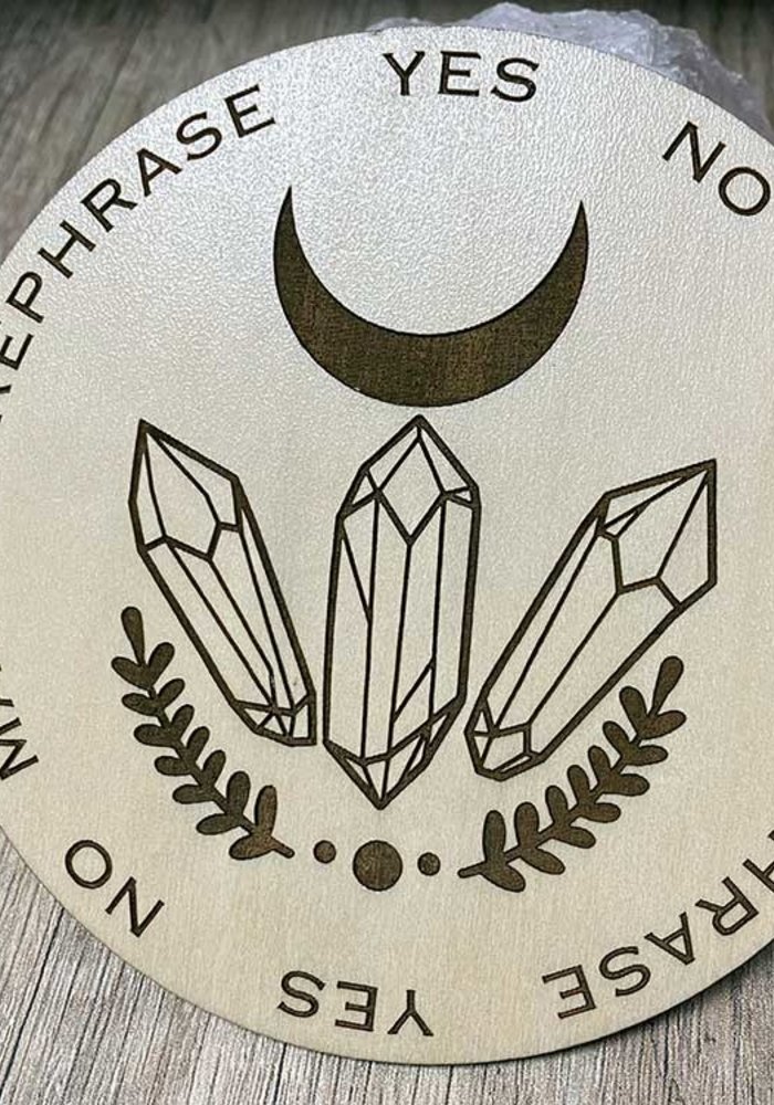 Crystal Moon Pendulum Board