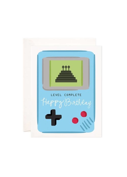 Bloomwolf Studio Level Complete Greeting Card