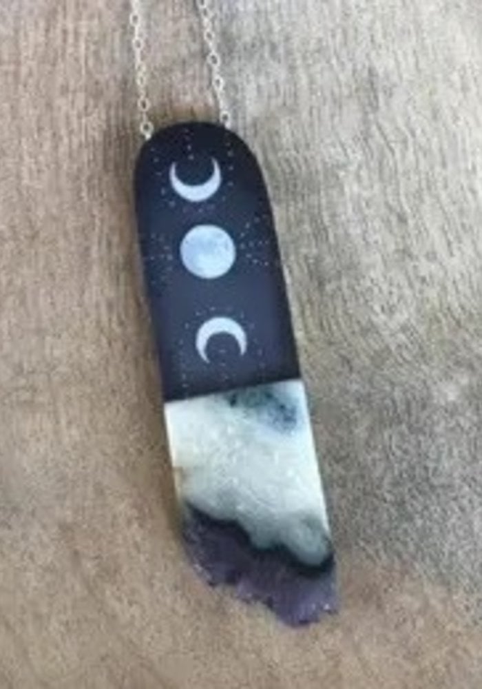Fernworks Jasper Moons Necklace