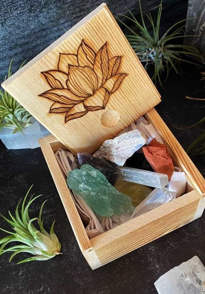Chakra Sets (square box) by Traci Manley