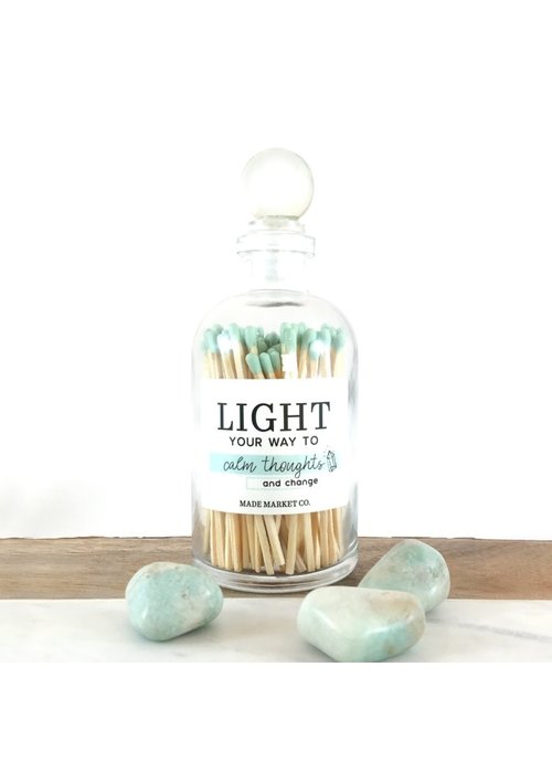 Made Market Co. Artisan Matches - Light Your Way to Calm Thoughts and Growth