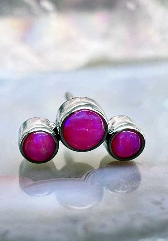 Intrinsic 3 Cab Cluster Ti Hot Pink Opal Threadless