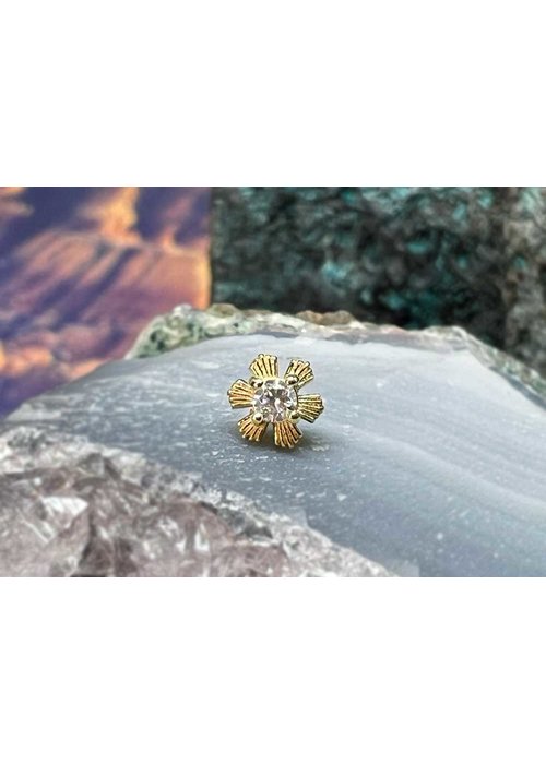 Tawapa Tawapa Season Yellow Gold with CZ Threadless