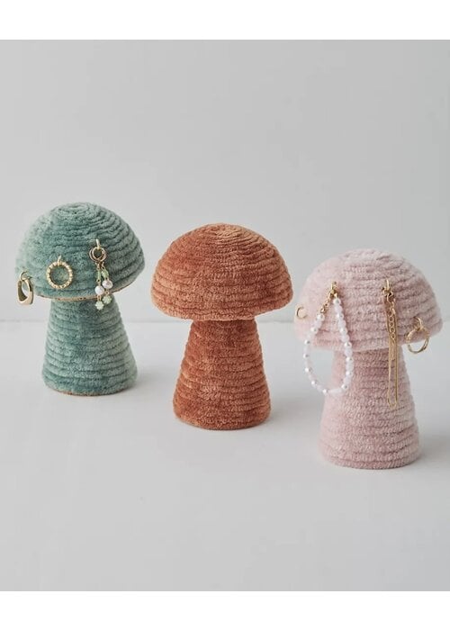 Golden Hour Designs Mushroom Jewelry Holder - Mini - Deep Ocean Blue