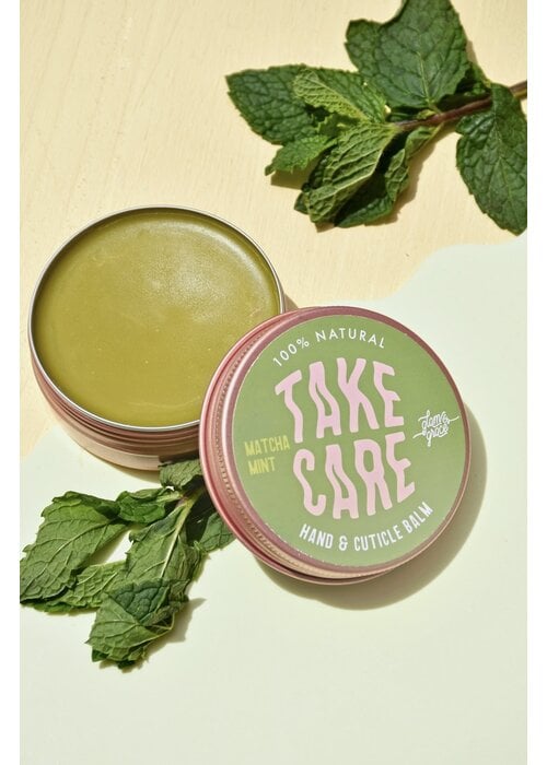 Glam & Grace Take Care - Hand & Cuticle Balm - Matcha Mint