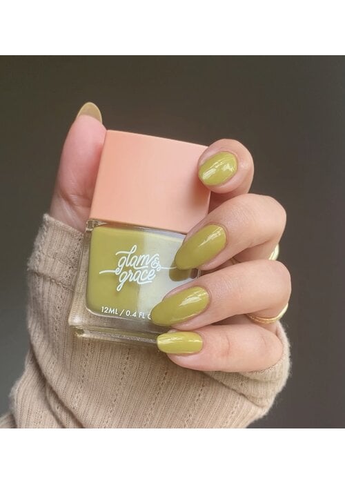 Glam & Grace Non-Toxic Nail Polish - Avocado Toast