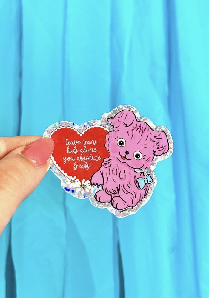 Leave Trans Kids Alone Sticker