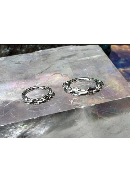 Tawapa Tawapa Chain Link White Gold 18g 5/16" Seam Ring